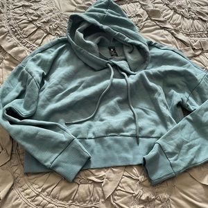 Crop length hoodie by 90degrees. Size xs.